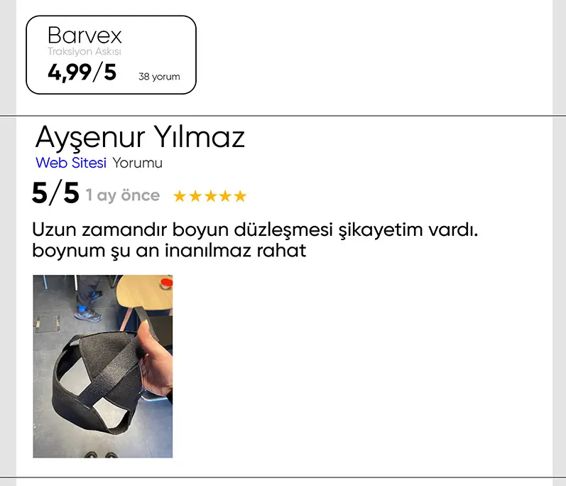 Barvex Boyun Askısı - Resmi Satış Sitesi - Kampanya Görseli 24