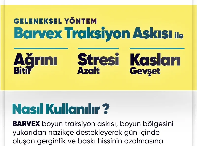 Barvex Boyun Askısı - Resmi Satış Sitesi - Kampanya Görseli 28