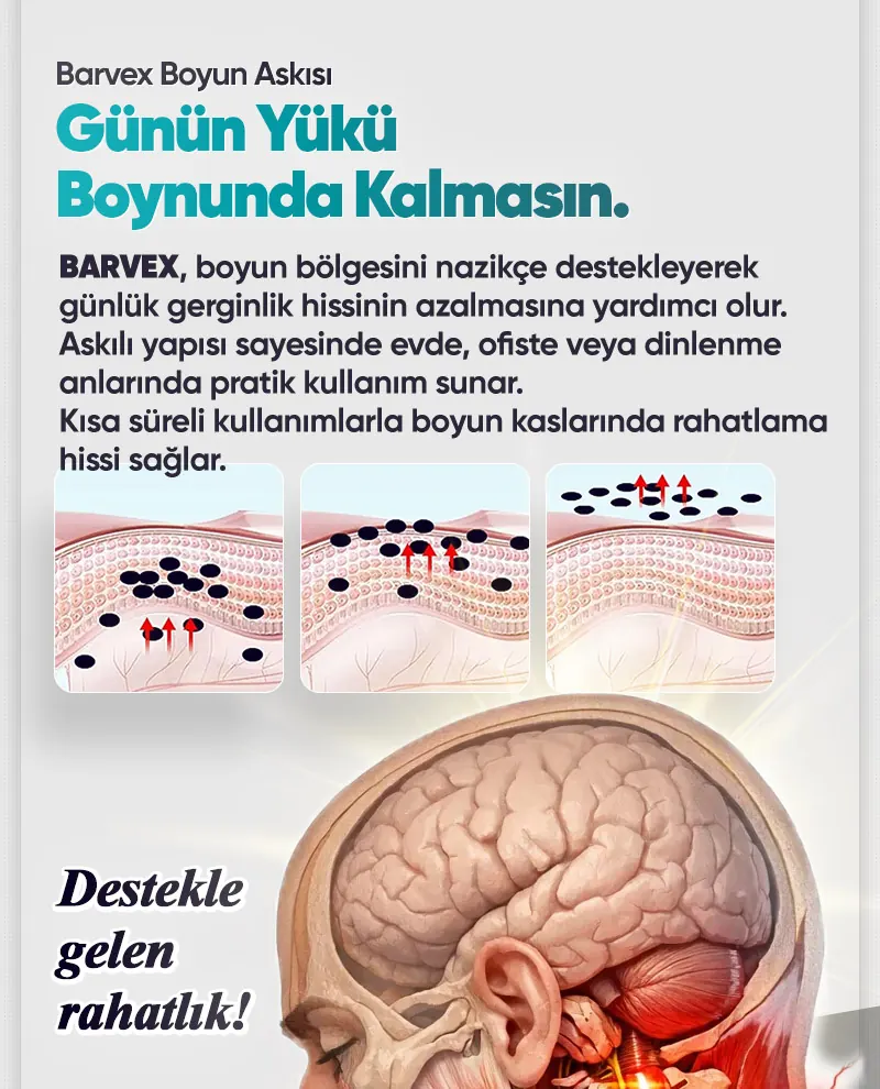 Barvex Boyun Askısı - Resmi Satış Sitesi - Kampanya Görseli 6